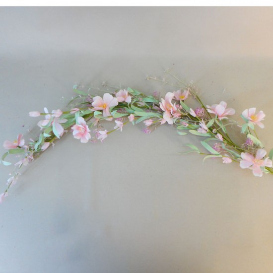 Blush pink flower best sale crown